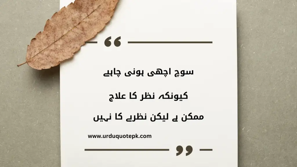 A Picture of Inspirational Urdu Quotes